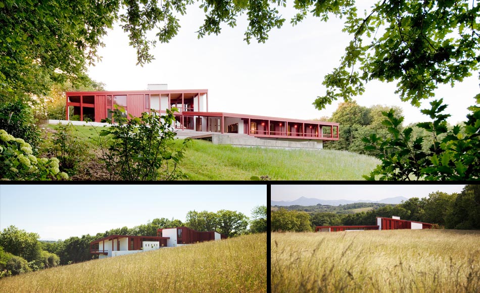 photographie d'architecture, maison individuelle, atelier d'architecture Philippe Pastre, biarritz